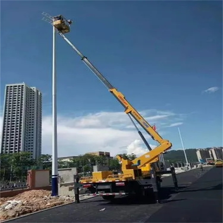 开化县维修路灯的曲臂升降车出租